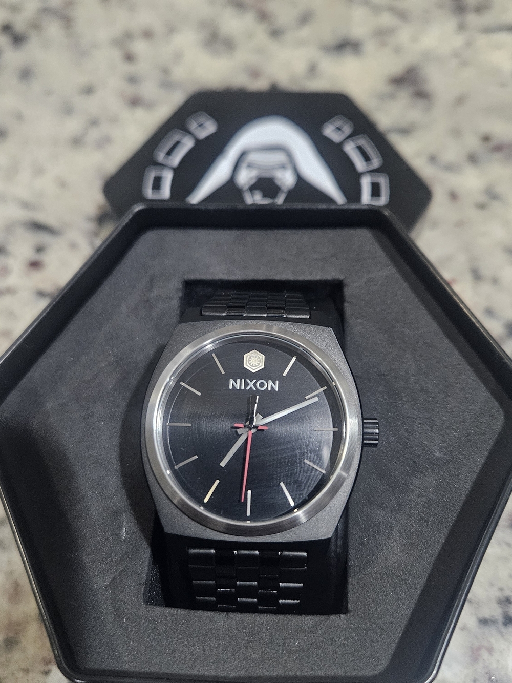 Nixon Time Teller Star Wars Kylo Ren Mint Condition With New Battery